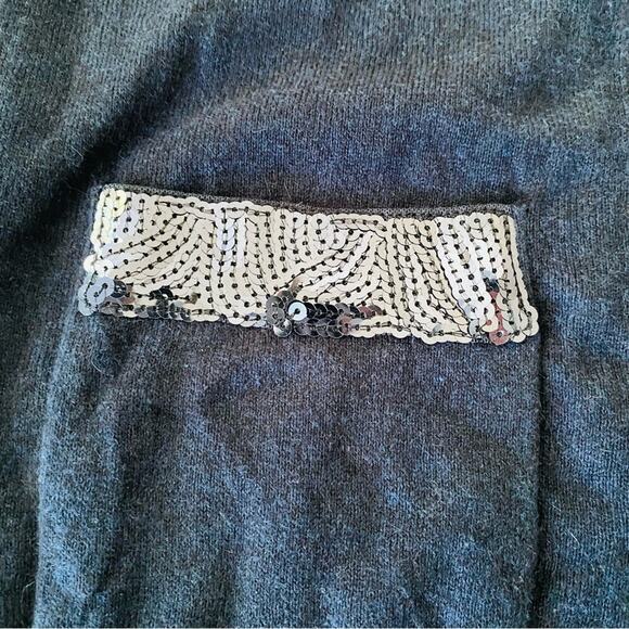 Hollister | Knit Tunic Button Racer Back Vest Sequins NWT S - Picture 6 of 9